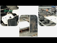 Volledig automatische productielijn voor metalen grondstoffen Zonnepanelen Recycling Machine